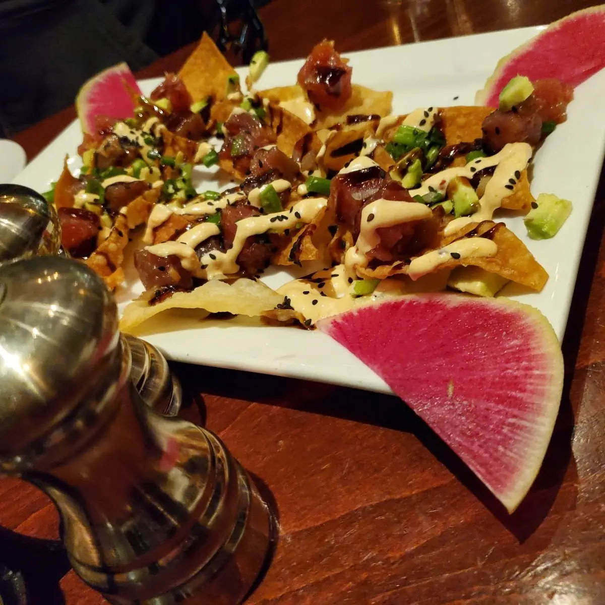 Poke Nachos