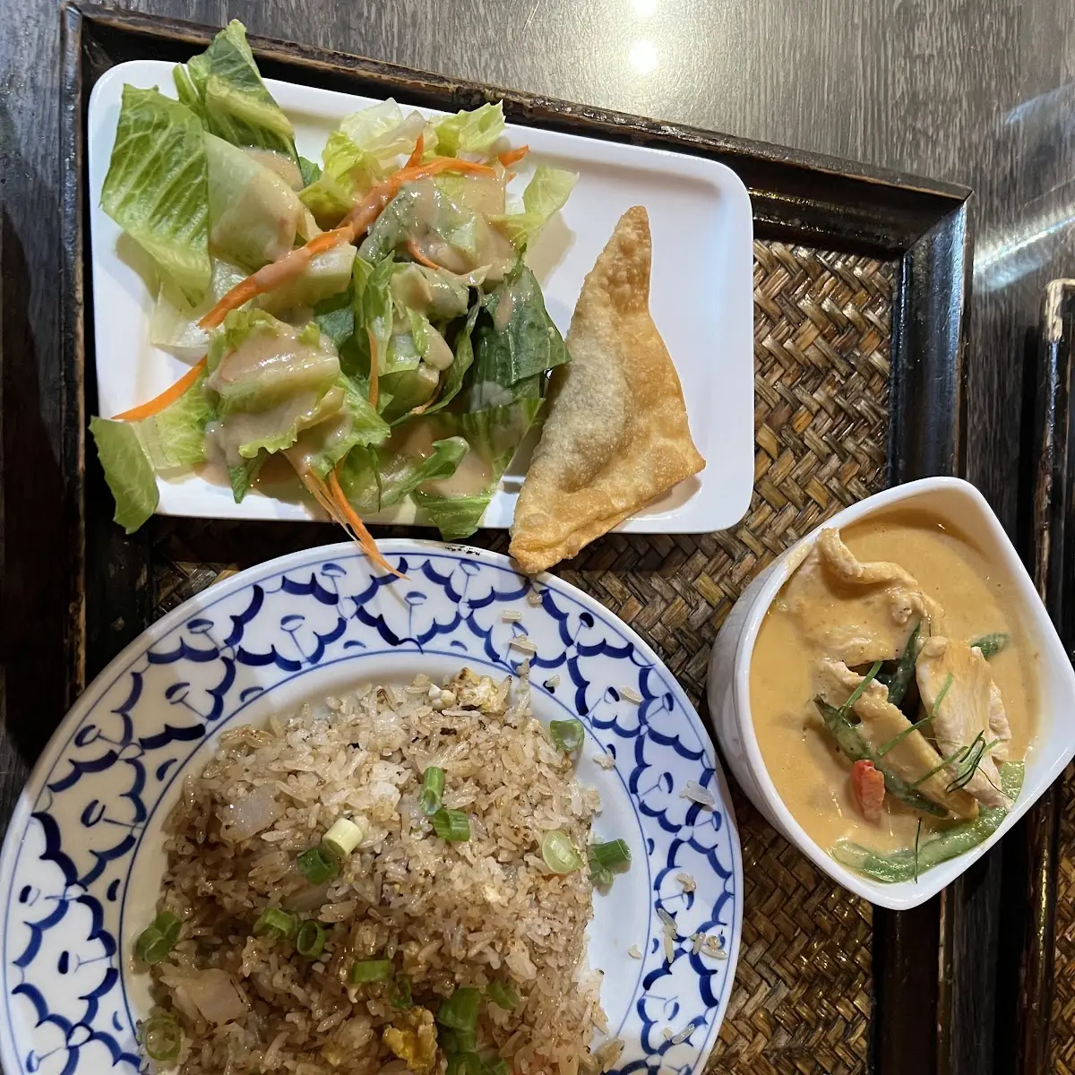 Honey Chicken with Fried Rice Lunch Special