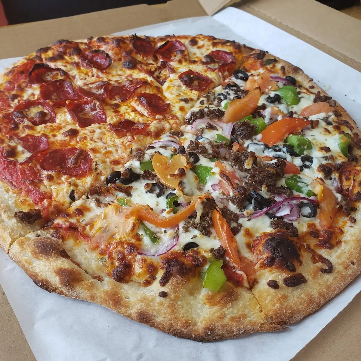 Sun Dried Tomatoes Pepperoni Mushroom