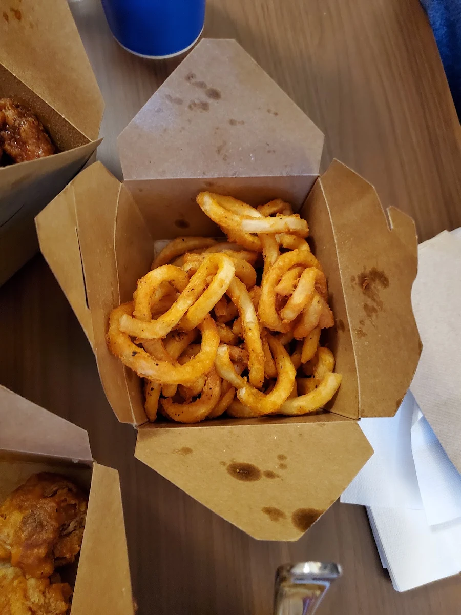 Curly Fries, Alberta Wing Shack Canmore