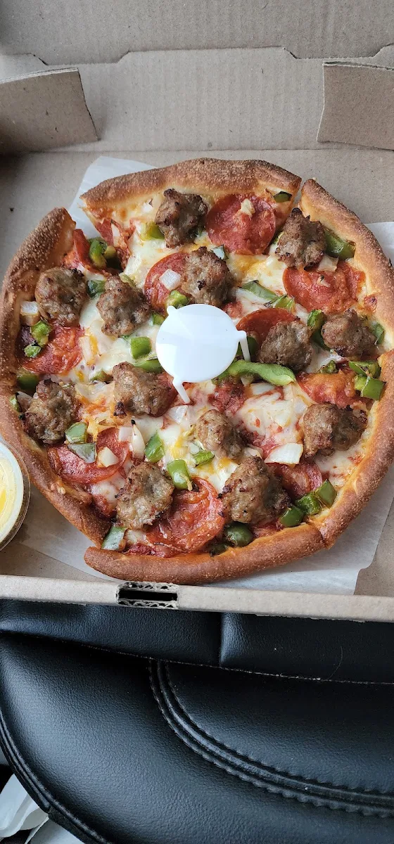 Supreme Pizza Without Mushrooms