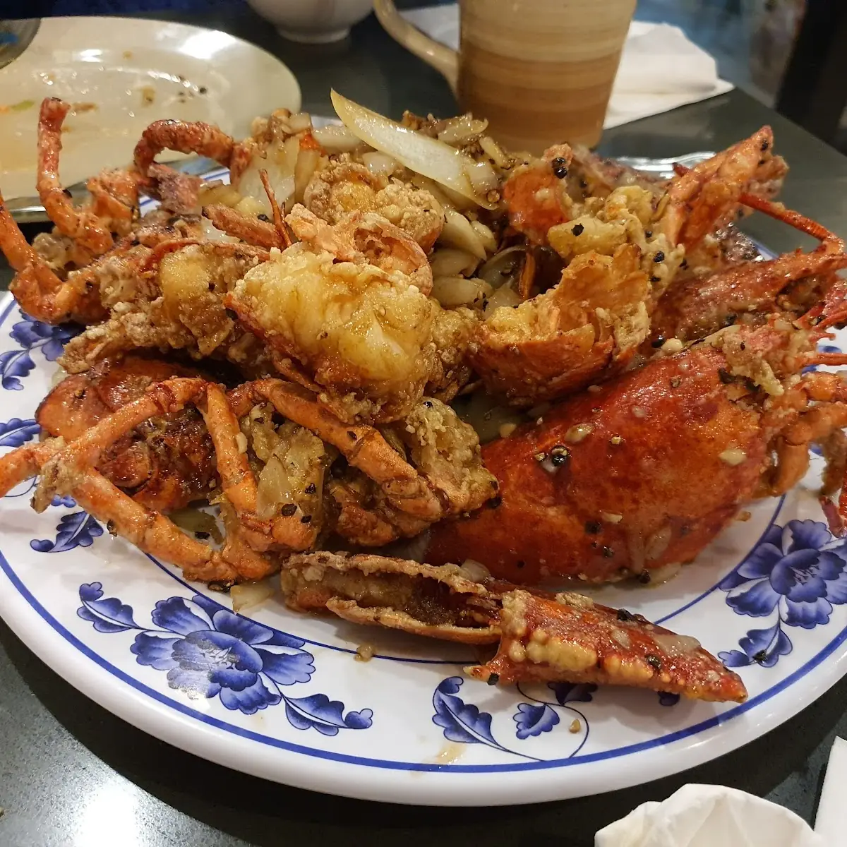 Tôm Hùm Rang Tiêu