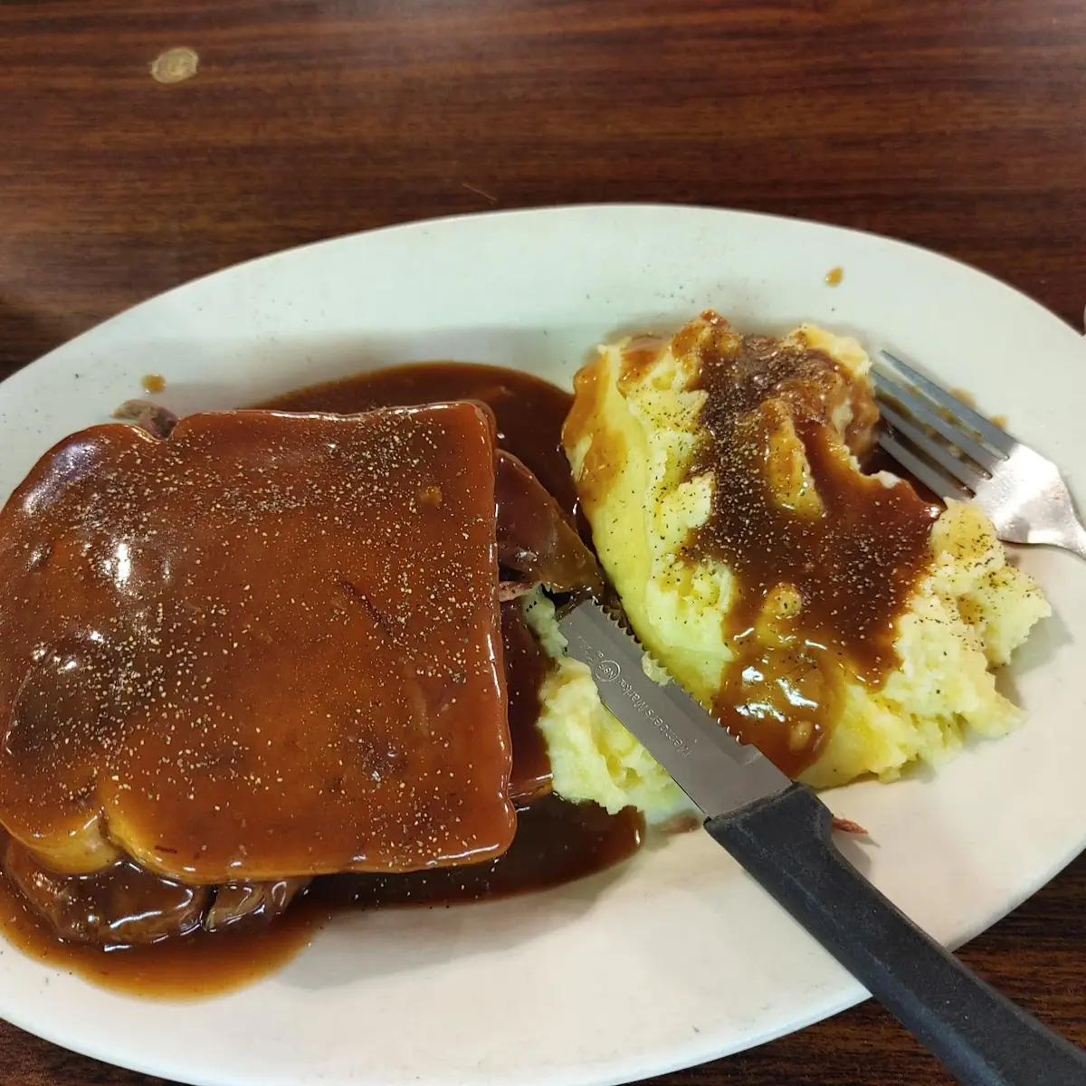 Hot Roast Beef Sandwich