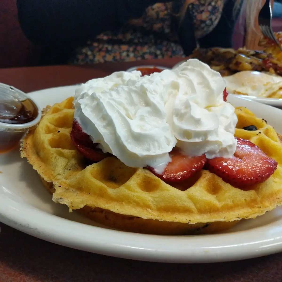 Banana Walnut Waffle