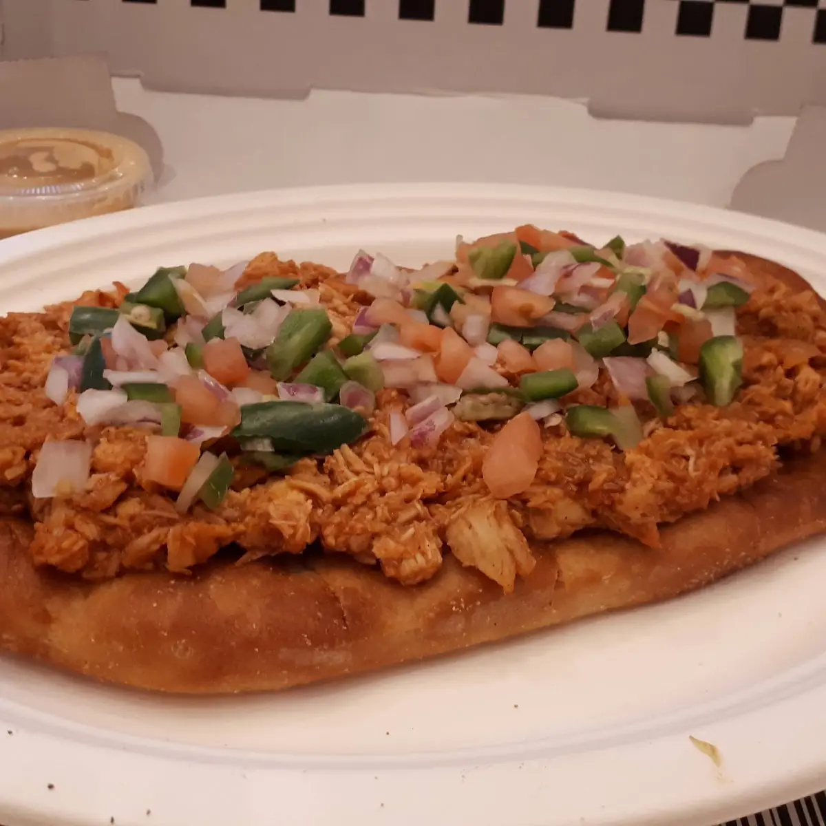 Chipotle Chicken Meatza