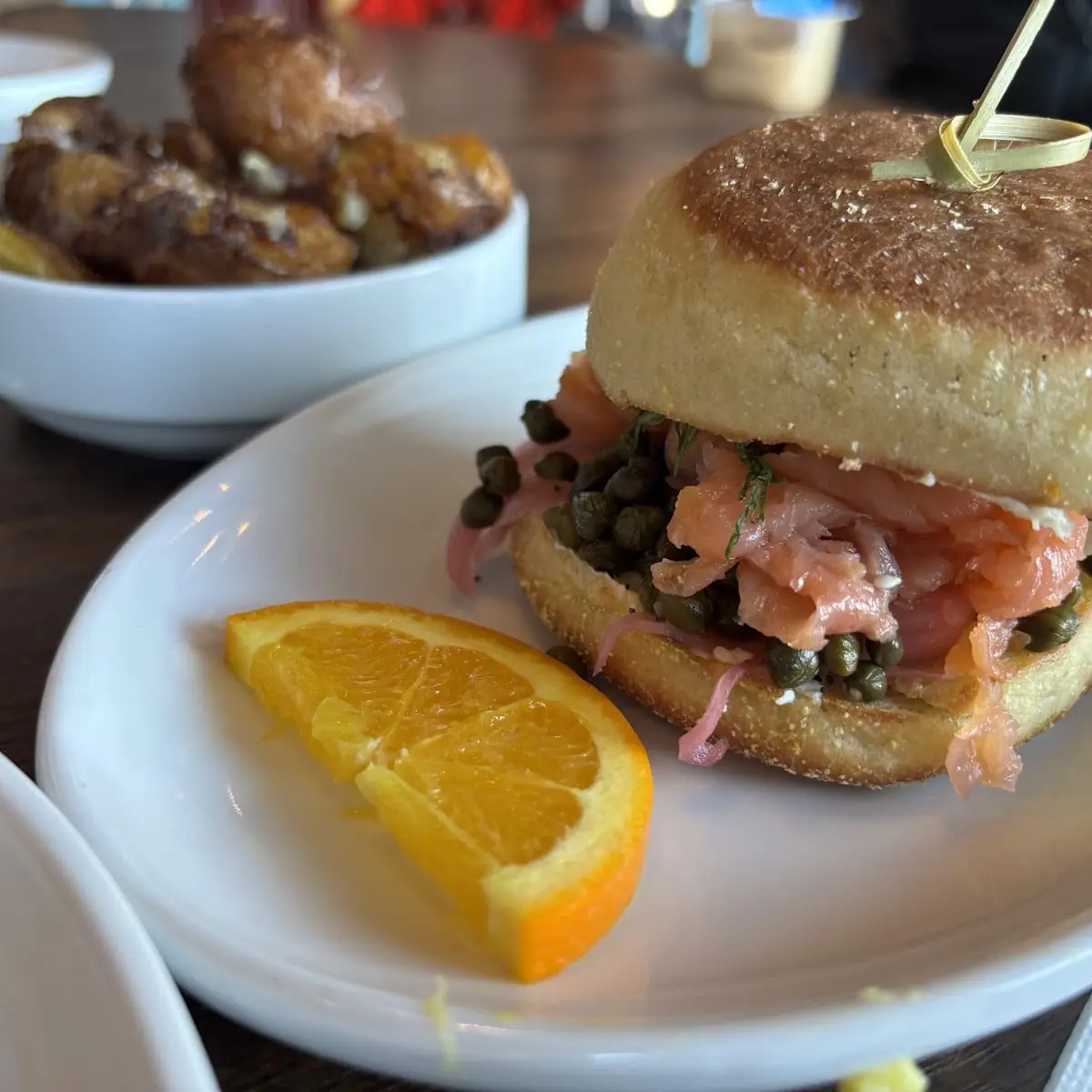 Smoked Salmon and Capers