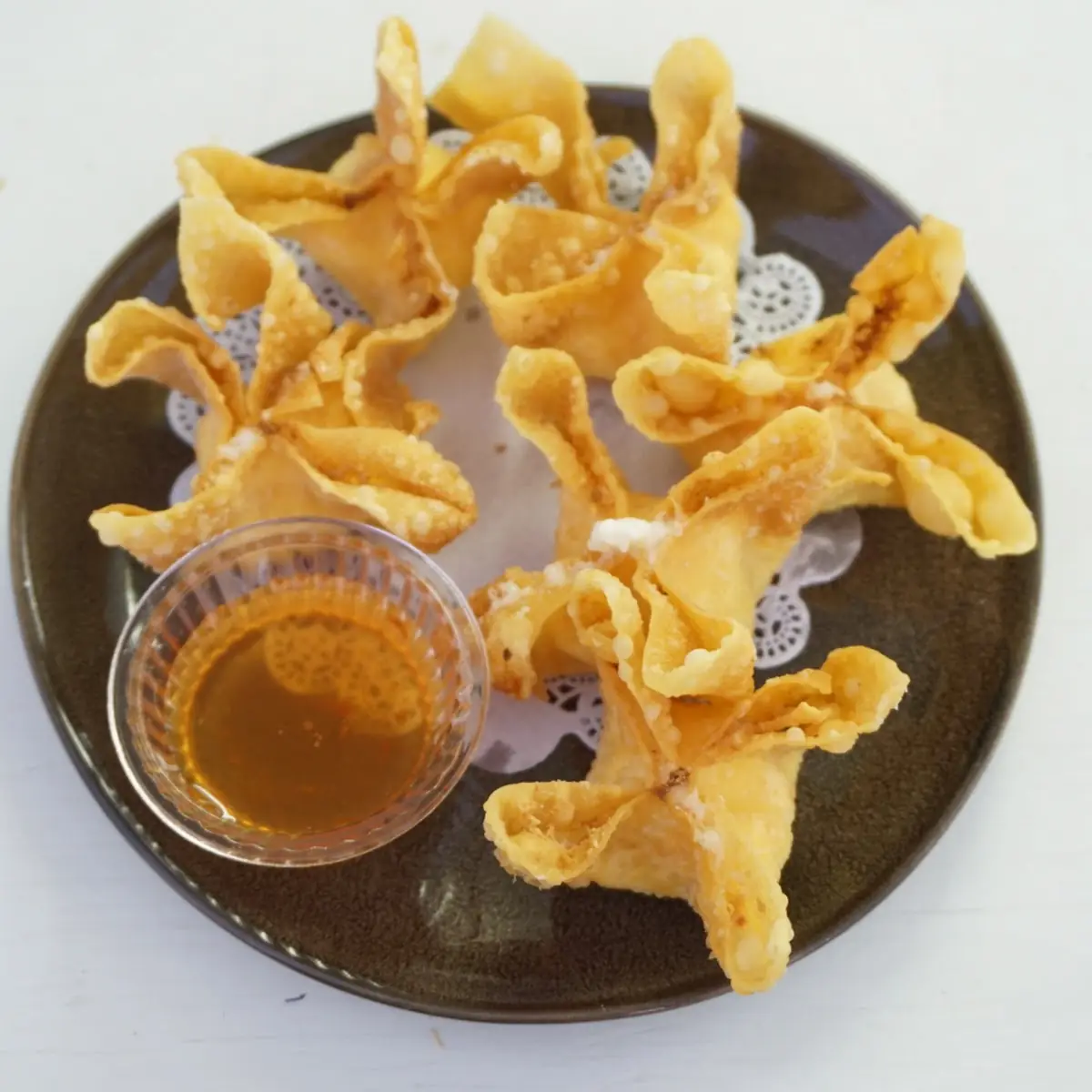 6 Crab Rangoon