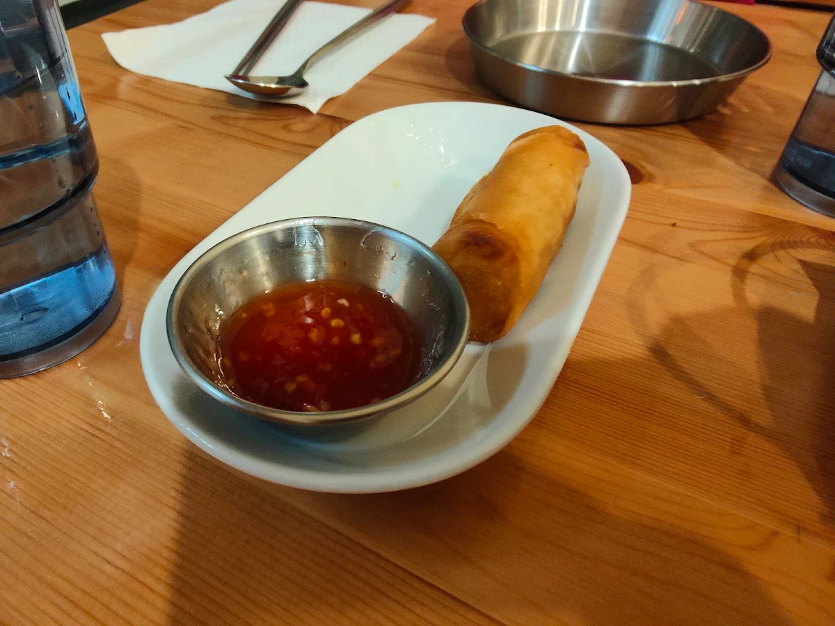 Vegetarian Spring Rolls, K-wings