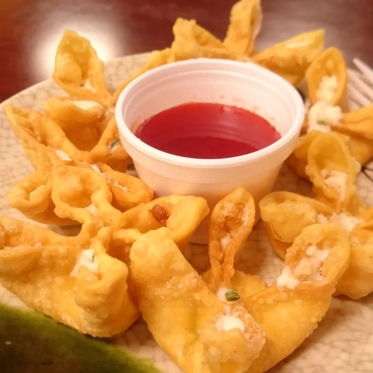 8 Fried Cheese Wonton