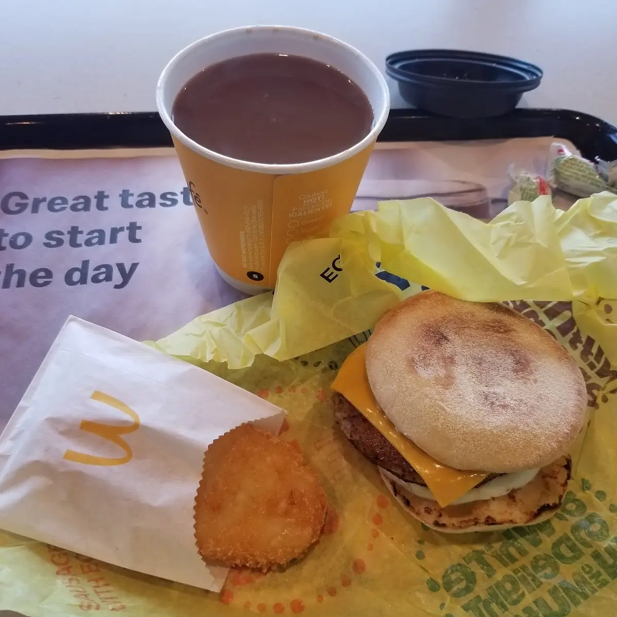 Sausage Egg Mcmuffin Breakfast