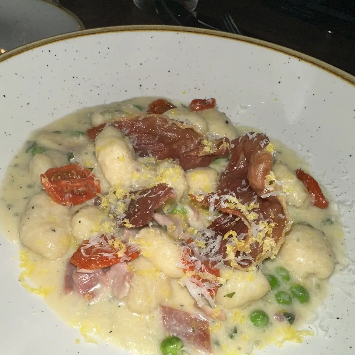 Potato Gnocchi Carbonara