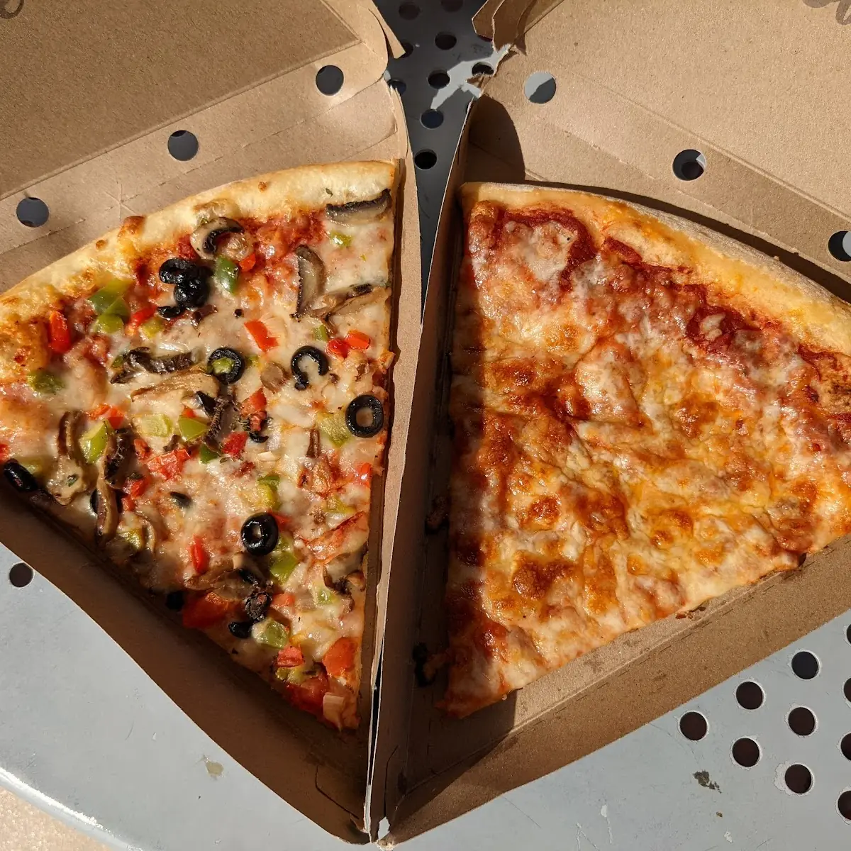 Veggie and Cheese Slices