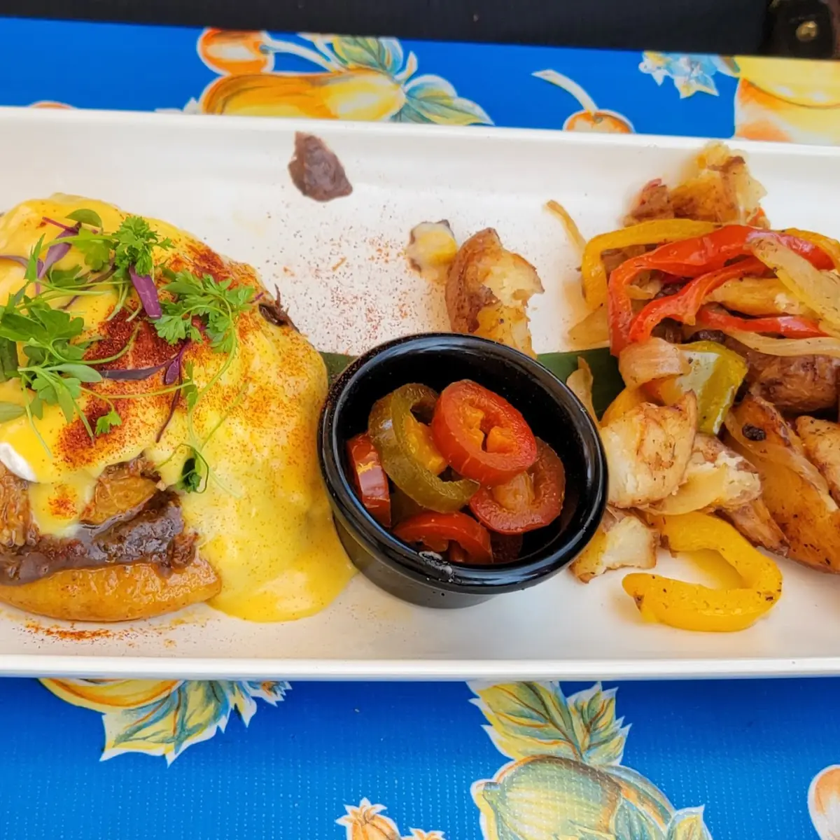 Mexican Eggs Benedict