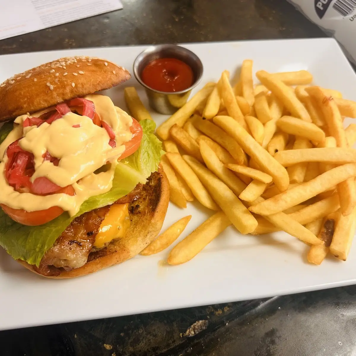 Hamburguesa Mexicana Mexican Hamburger