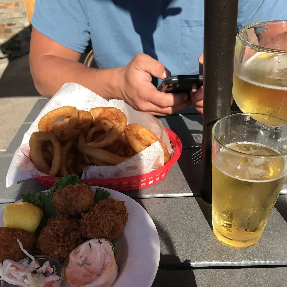 Basket of Onion Rings