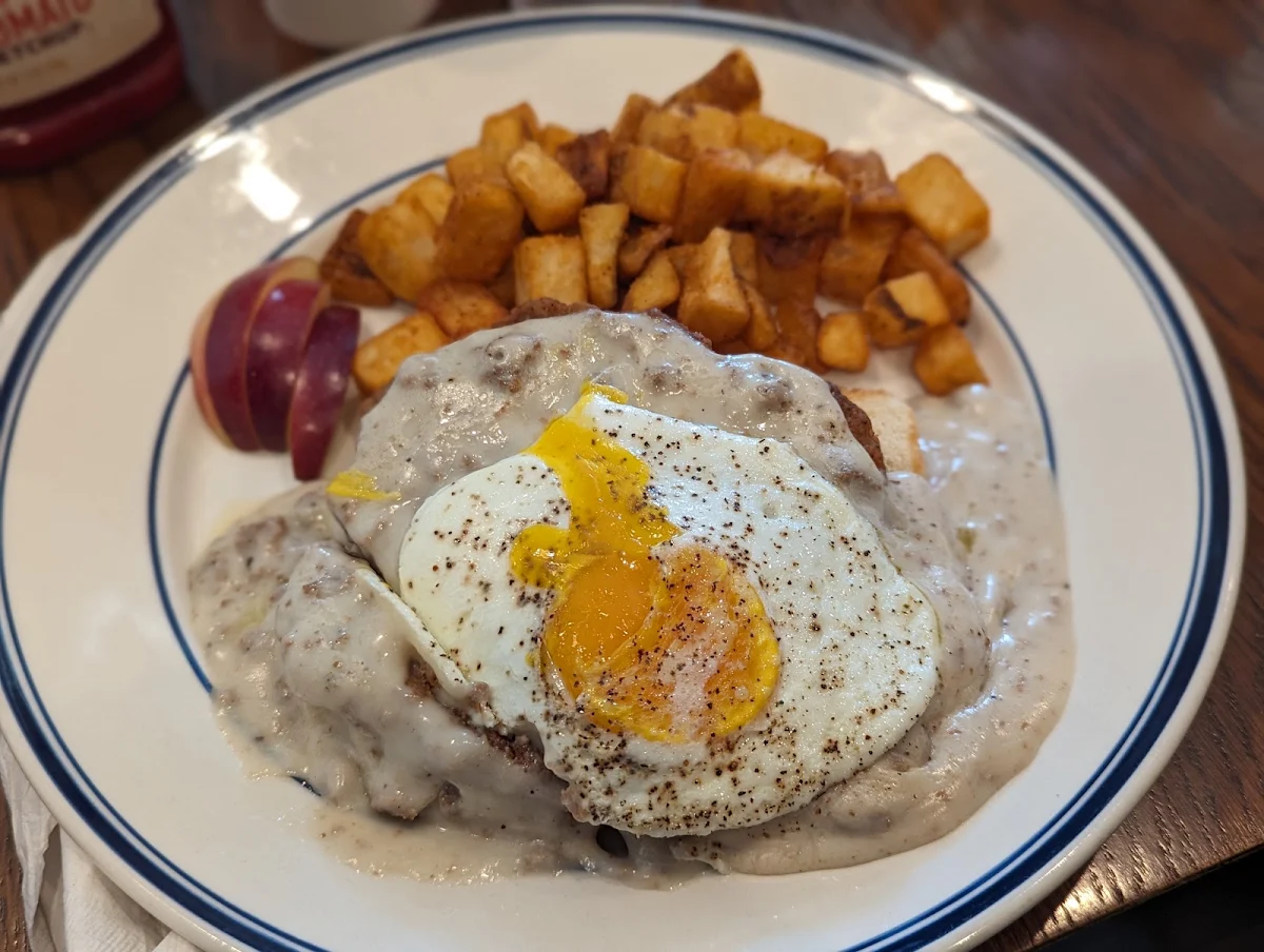 Country Fried Steak and Potatoes