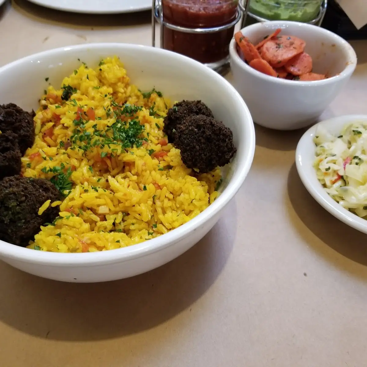 Falafel Rice Bowl