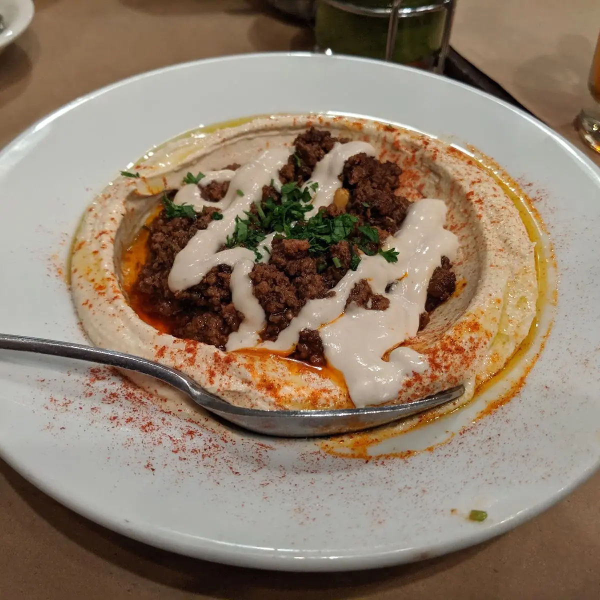 Hummus Lamb