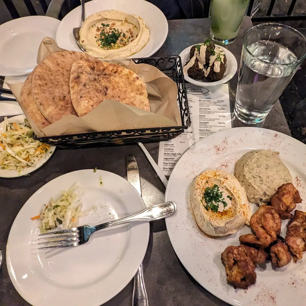 Hummus Plate
