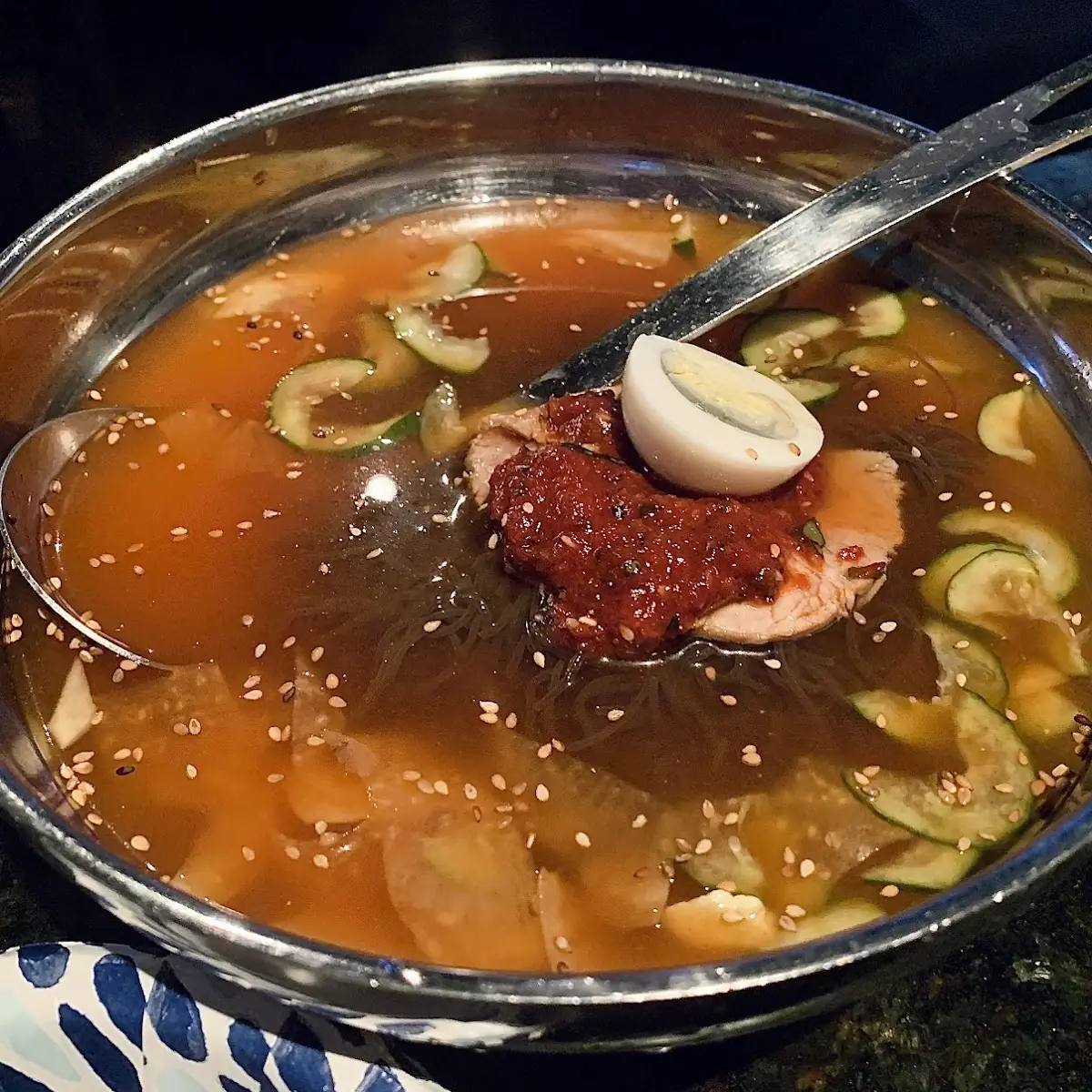 Soybean Paste Stew w Crab