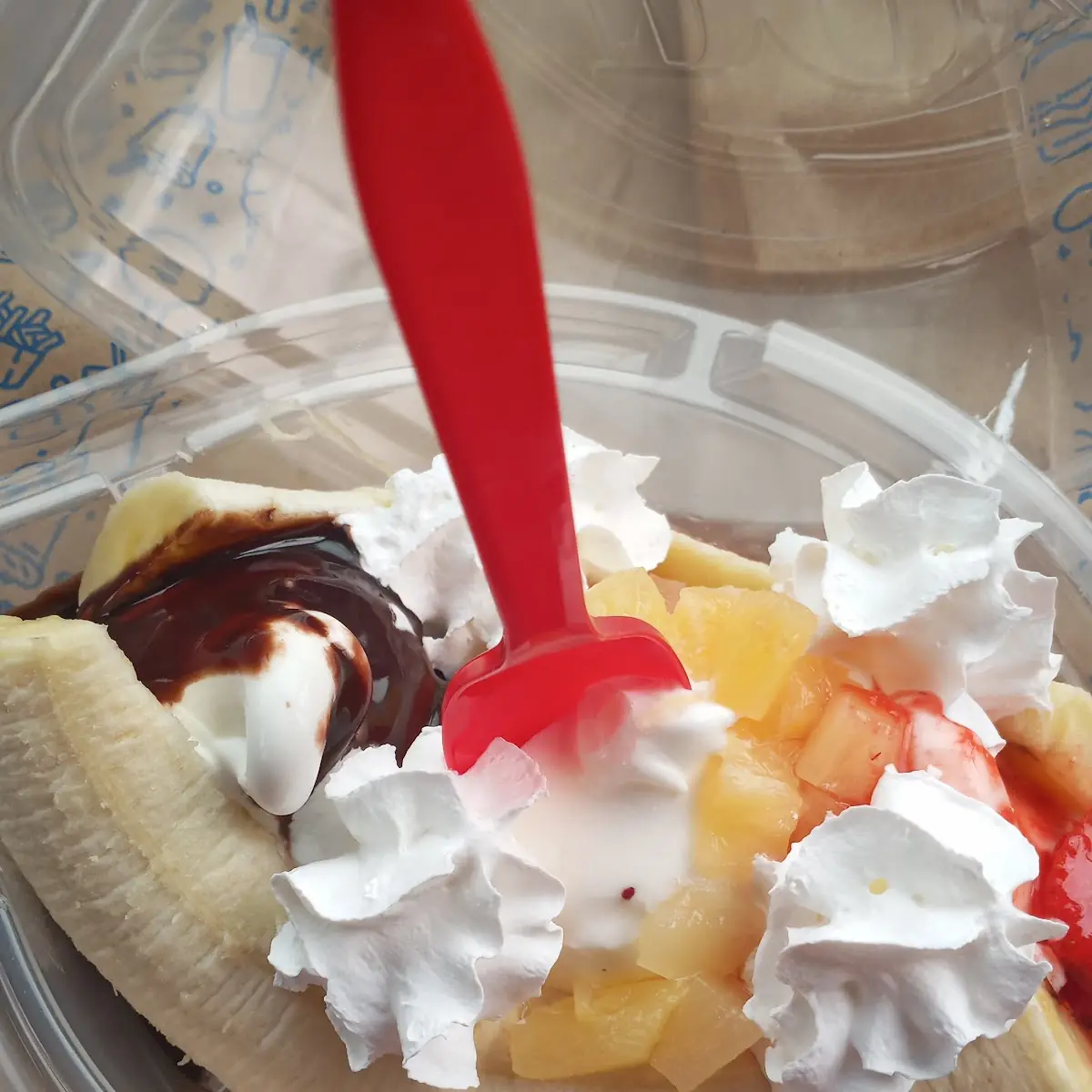Banana Split Sundae