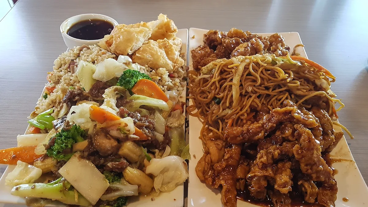 12 50 Combination Fried Rice and Chow Mein, Mei Wei Chinese Cuisine