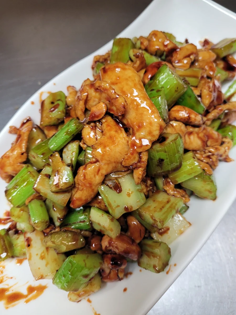 Sliced Chicken in Black Bean Sauce, Mei Wei Chinese Cuisine