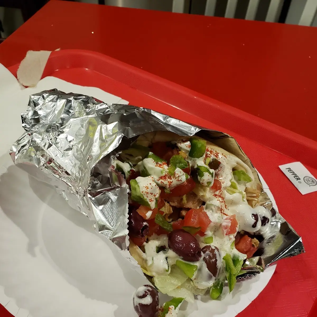 Beef Gyro Sandwich