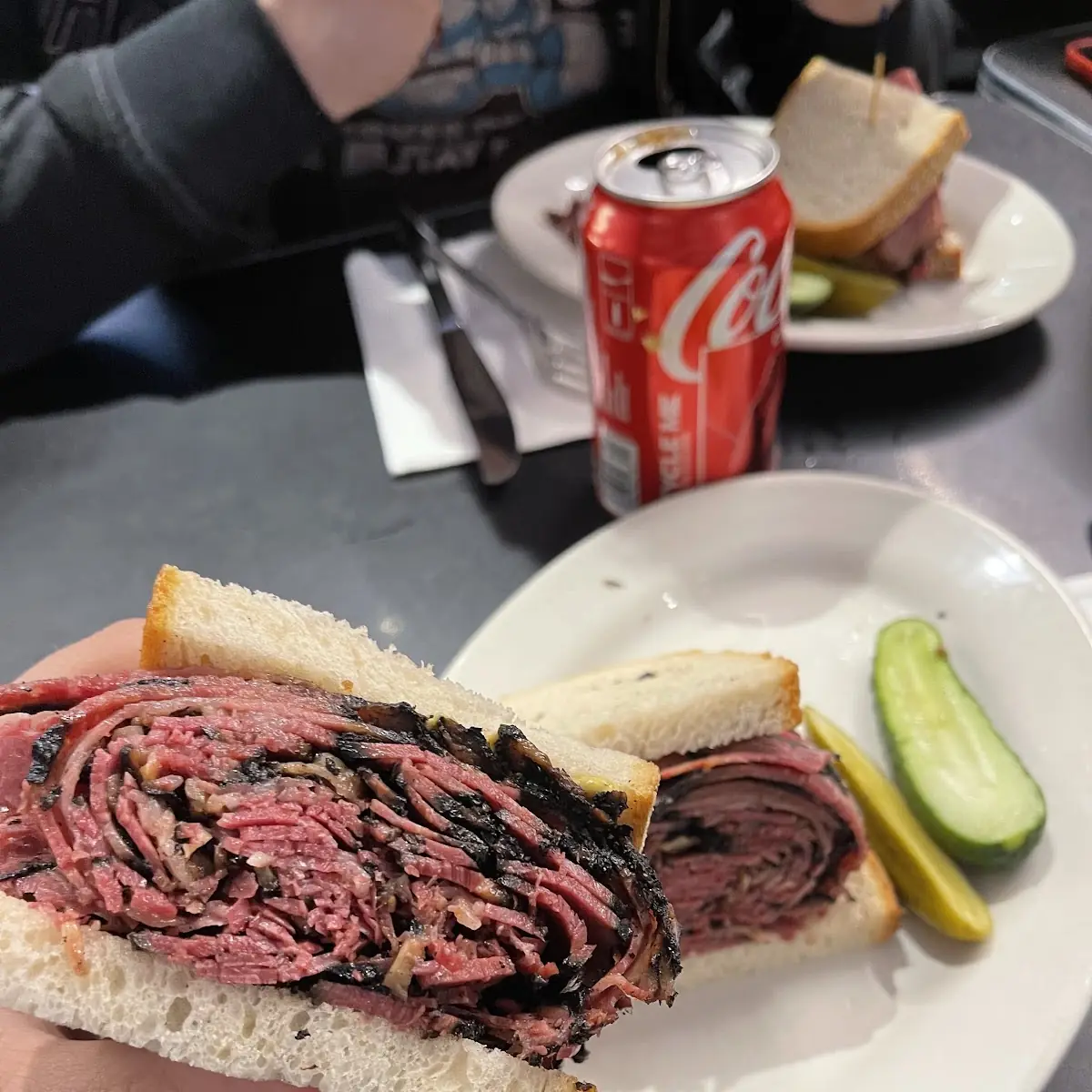 World Famous Hot Pastrami Sandwich