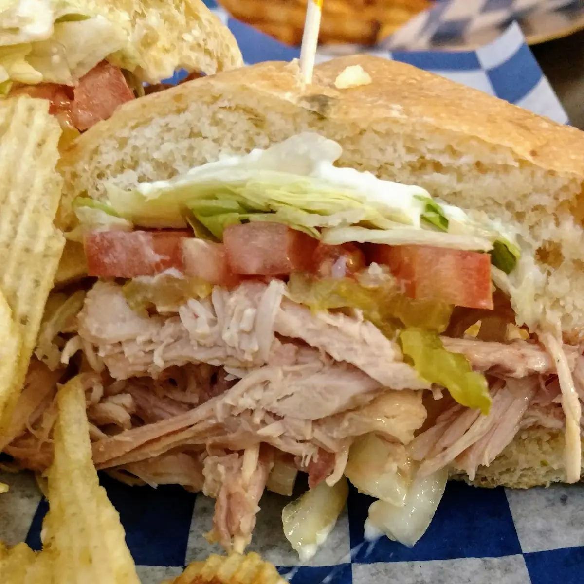 Cajun Fried Turkey Salad