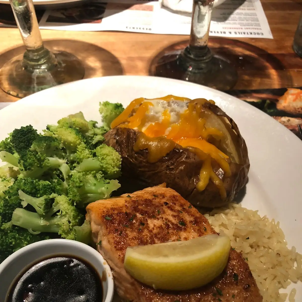 Grilled Salmon