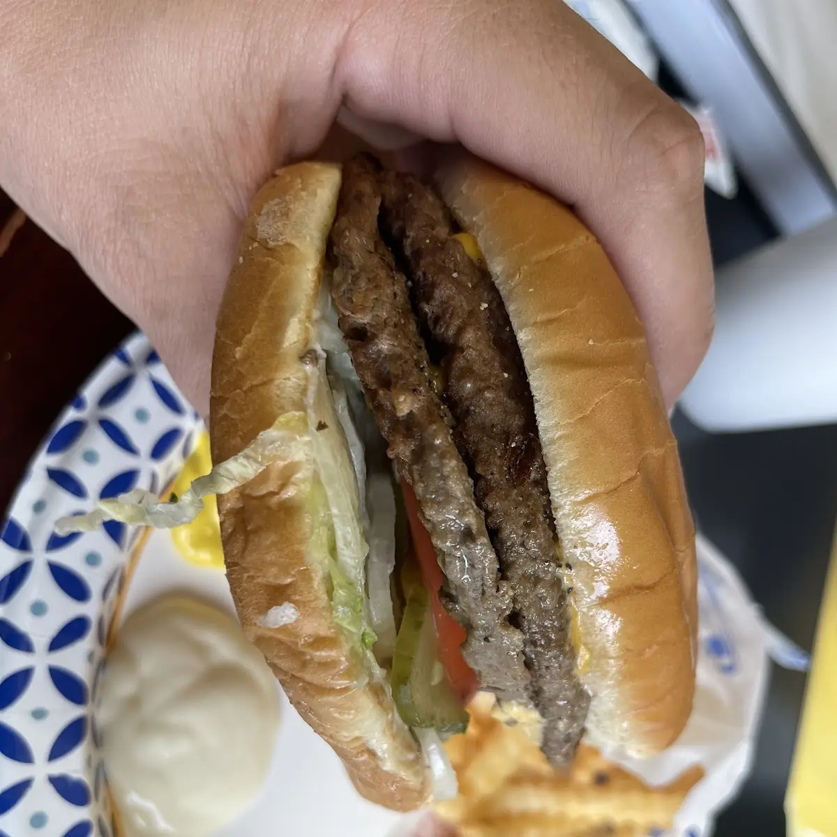 Small Double Hamburger