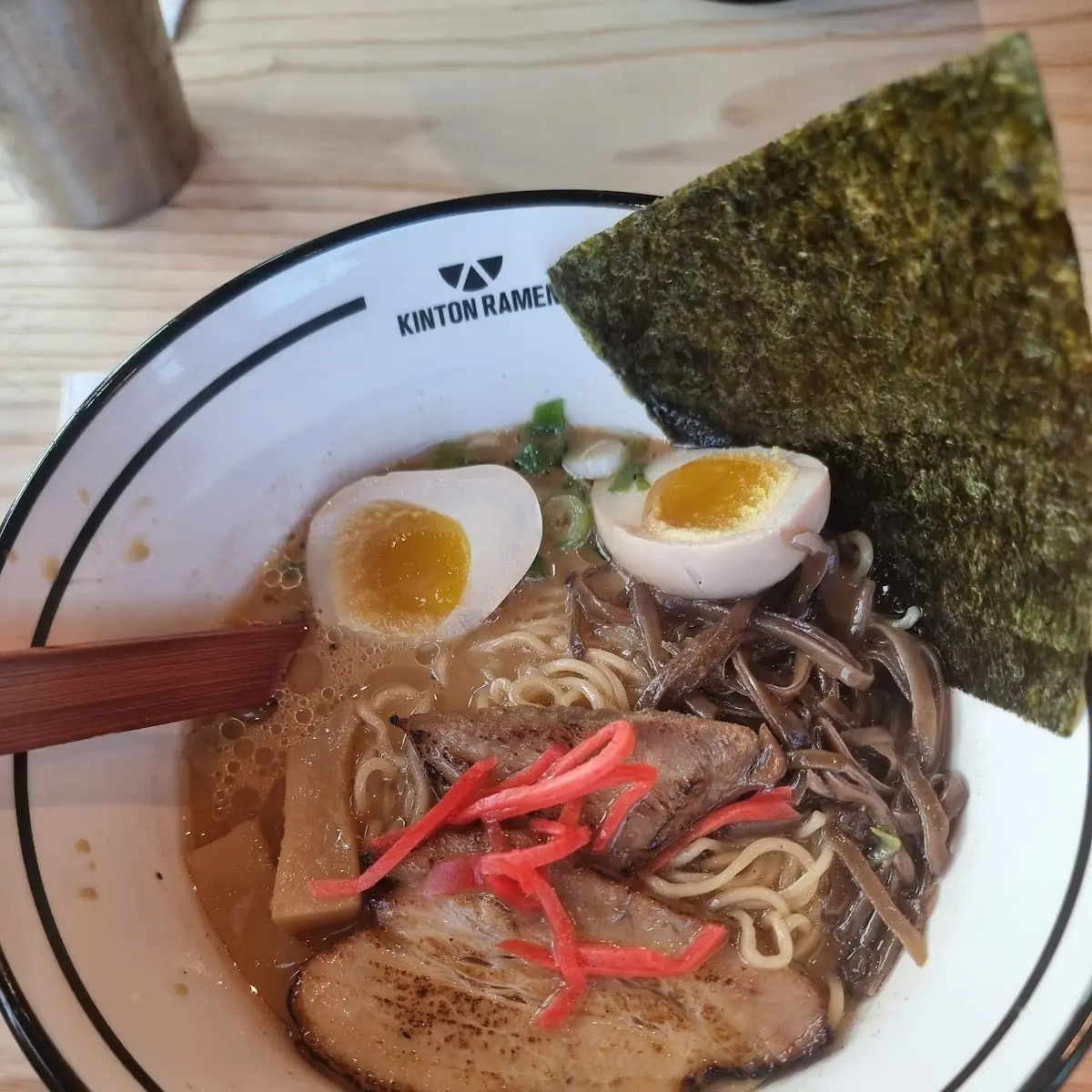 Pork Shoyu Ramen, KINTON RAMEN WINDSOR