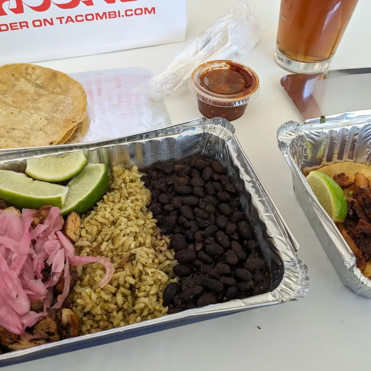 Chicken Taco Plate