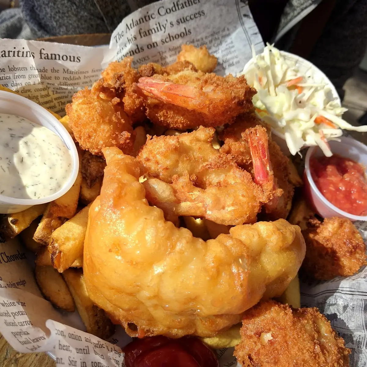 Captain's Platter, Fishboat Restaurant