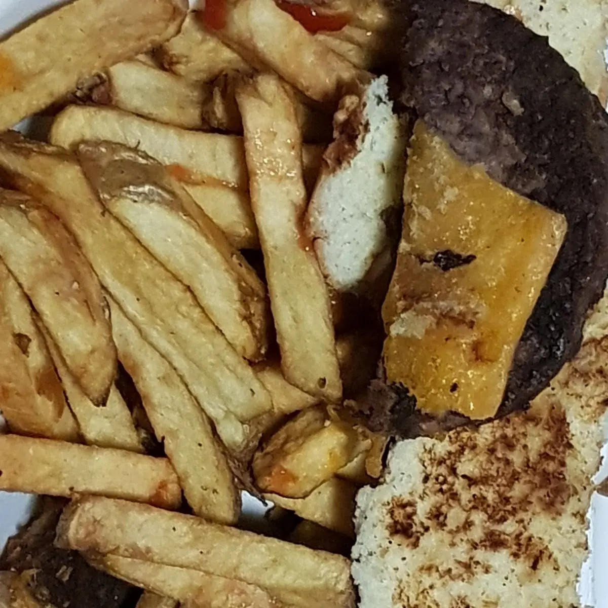 Chips N Burgers from Fish Boat Restaurant, Fishboat Restaurant