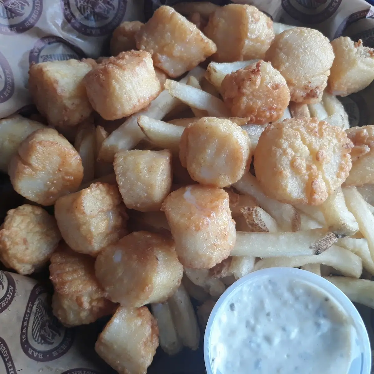Fried Scallops