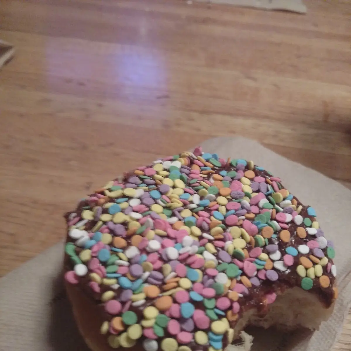 Dunkin Donuts Vanilla Cake Batter Donut