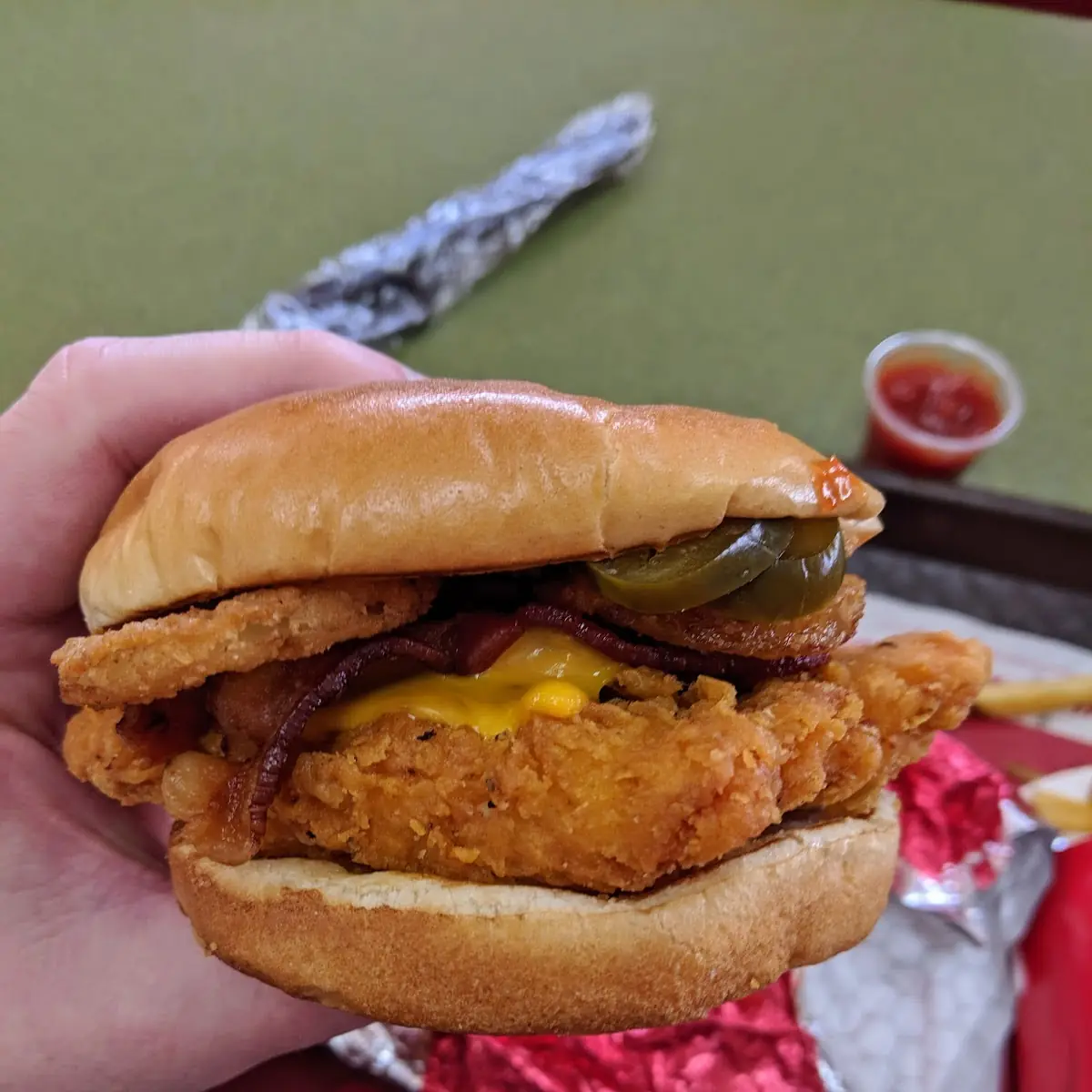 Bacon Jalapeno Chicken Sandwich