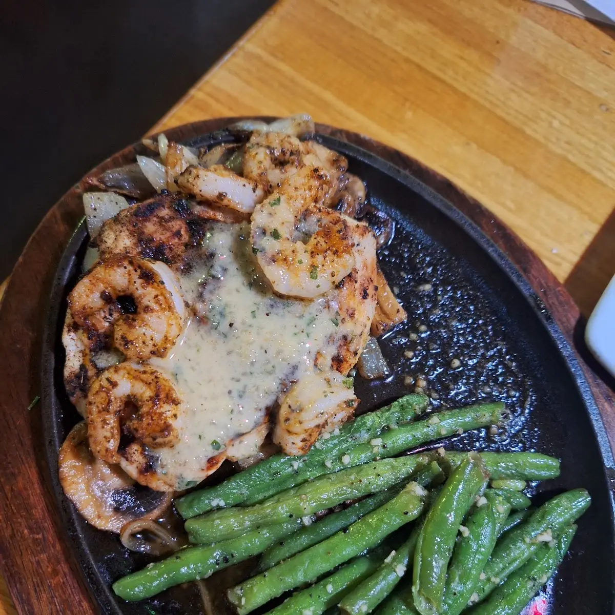 Shrimp 'N Parmesan Sirloin