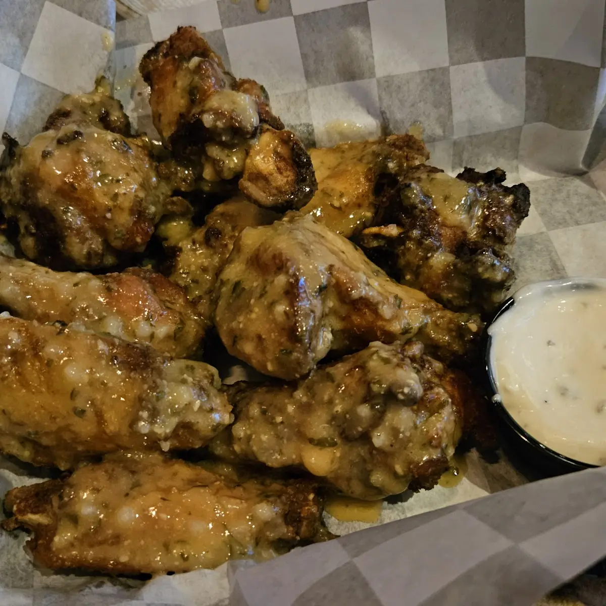 Garlic Parmesan Wings