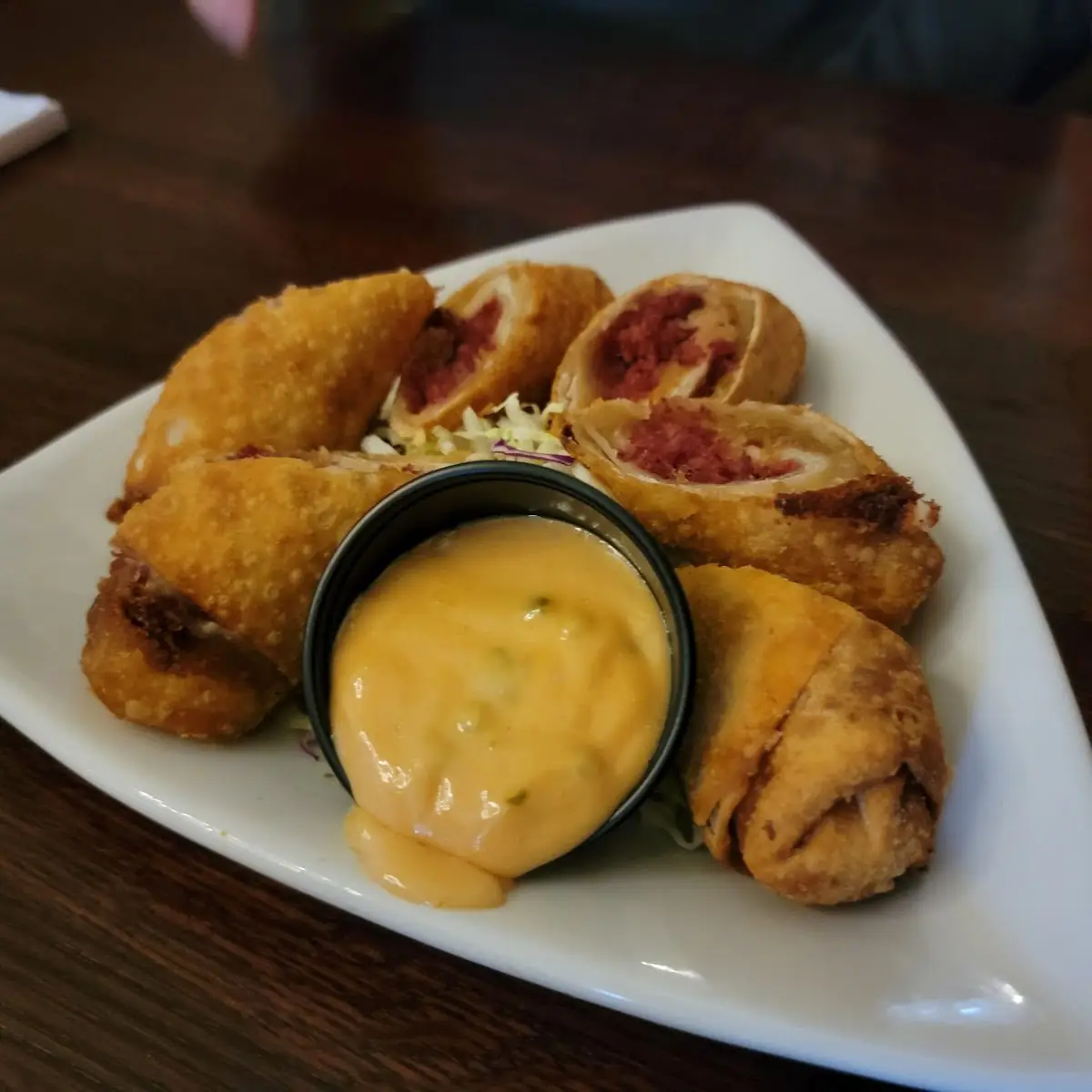 GTP Reuben Egg Rolls