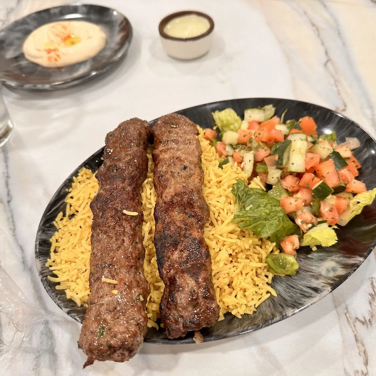 Kofta Kabob Wrap