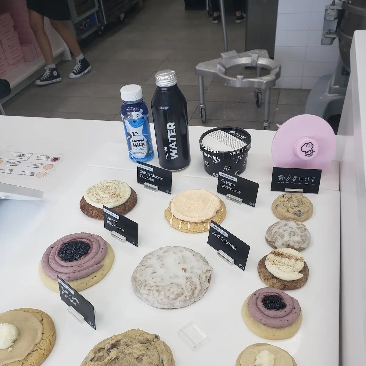 Assorted Cookies on Display