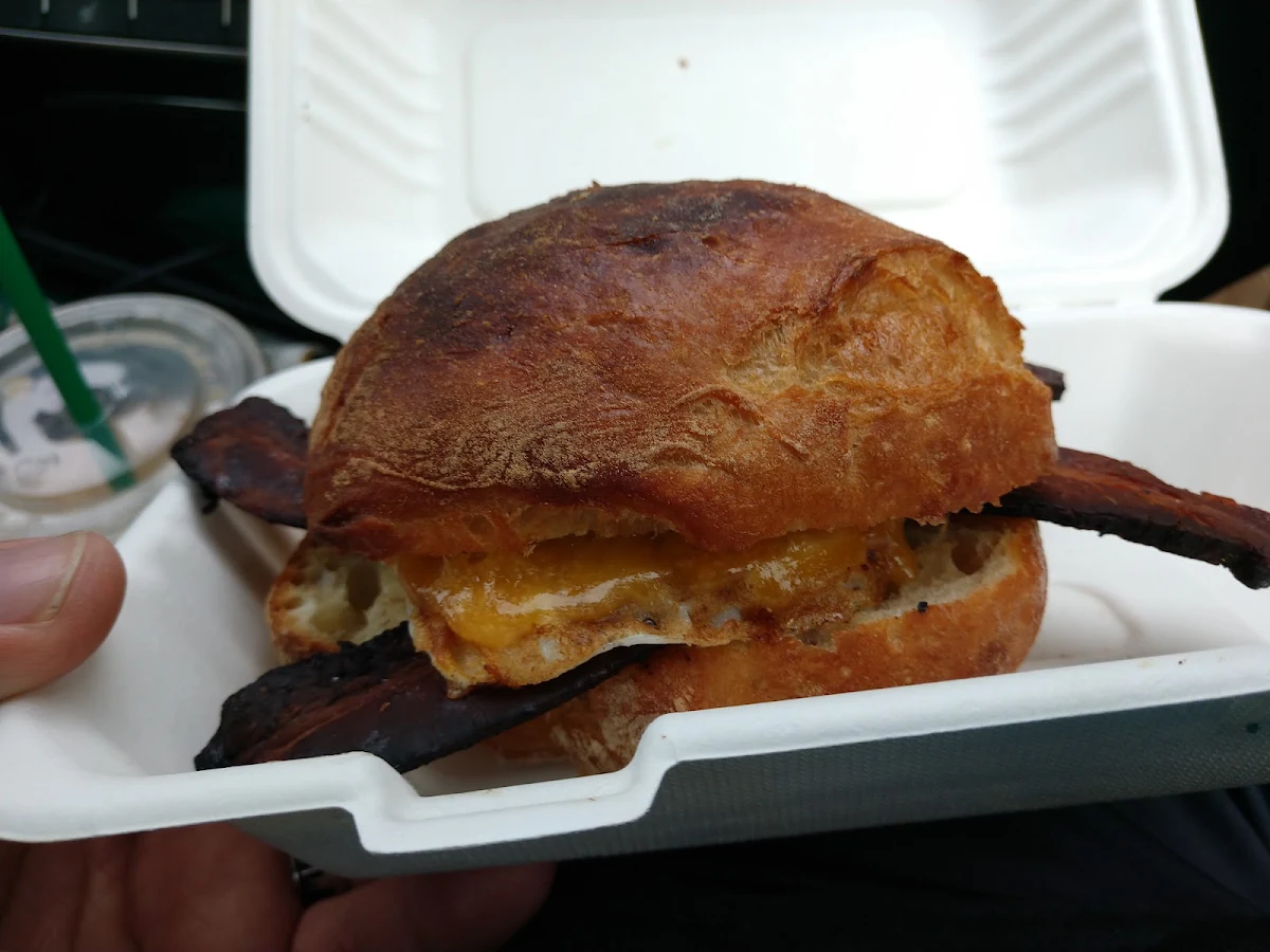 Ciabatta Bacon Breakfast Sandwich