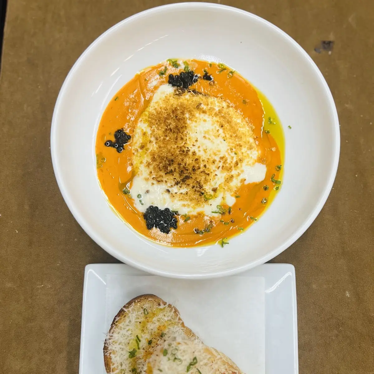 Champagne Tomato Bisque