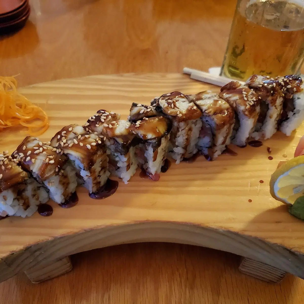 Spicy Crunch Tuna Roll and Sea Land Roll