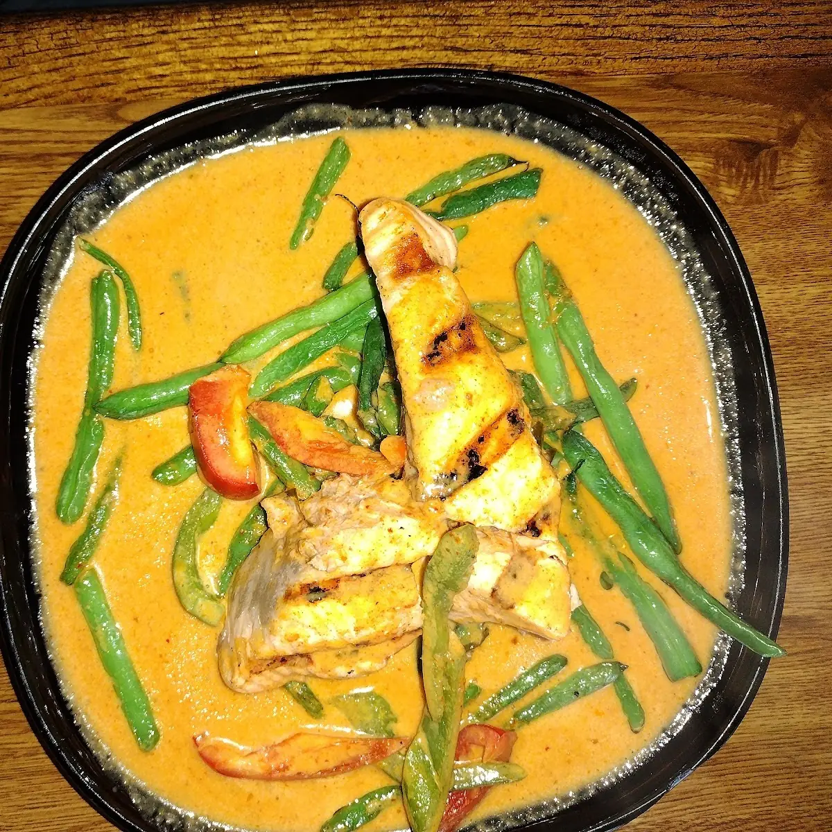 Salmon Panang Curry