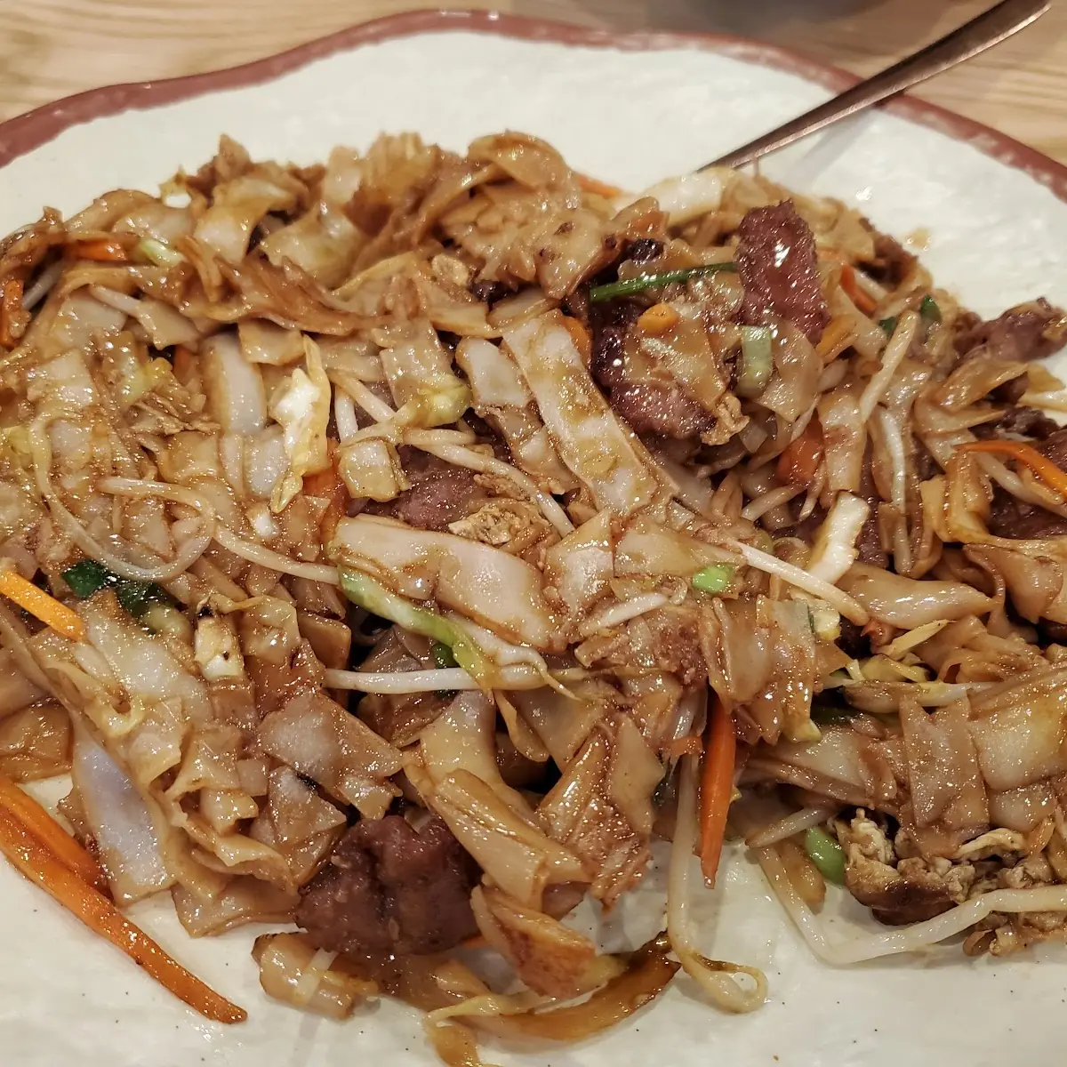 Fried Rice Noodle w Beef