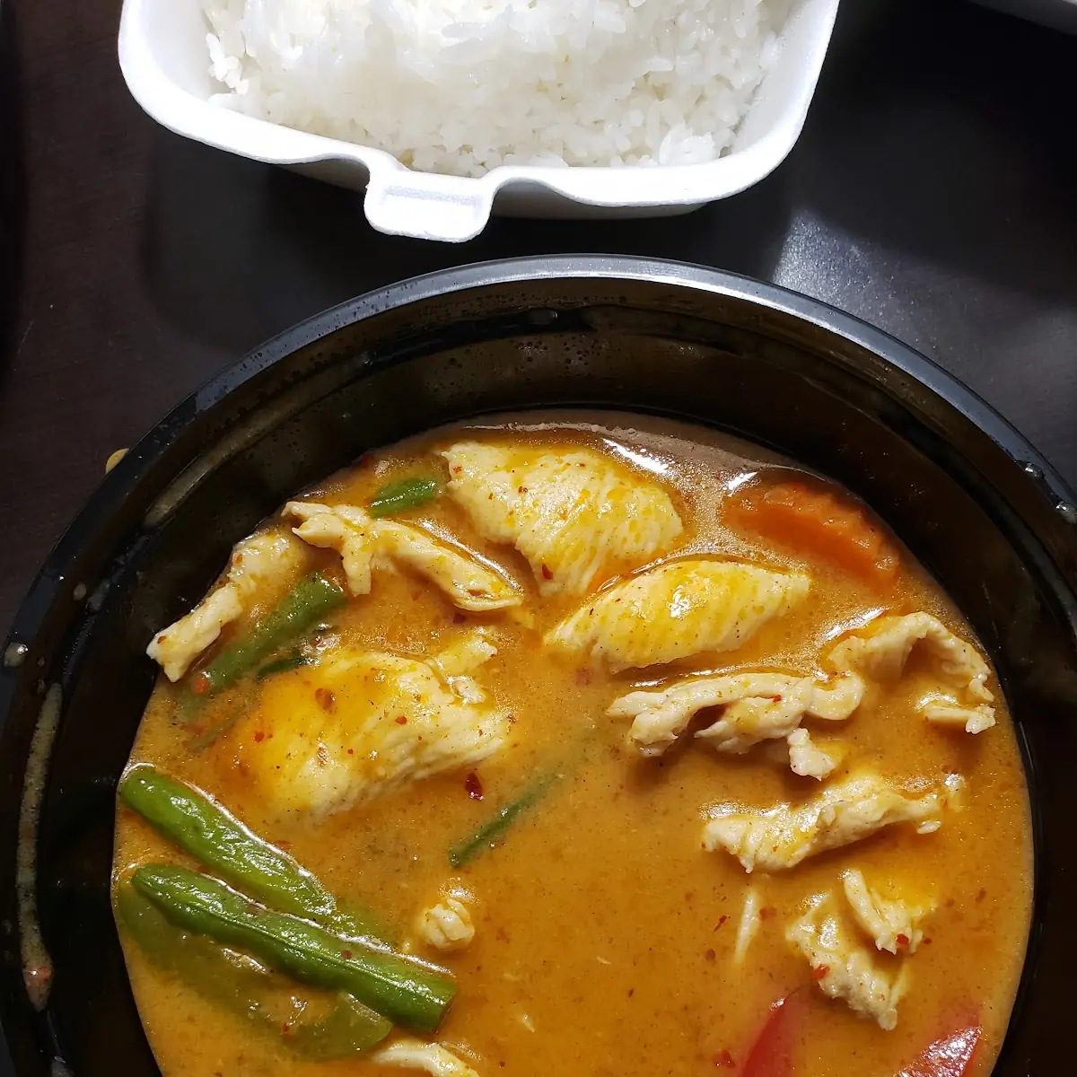 Panang Red Curry with Chicken
